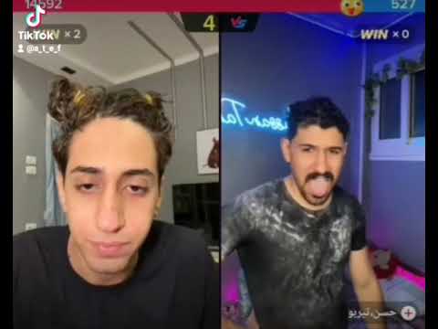 لانجويني وحسن تيربو مسخرين بعض في ال