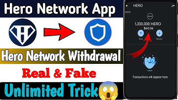 Hero Network Withdrawal || Hero Network Mining App || Hero Network App Real or Fake #newairdrop