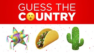 Guess the Country by Emoji! | Emoji Quiz