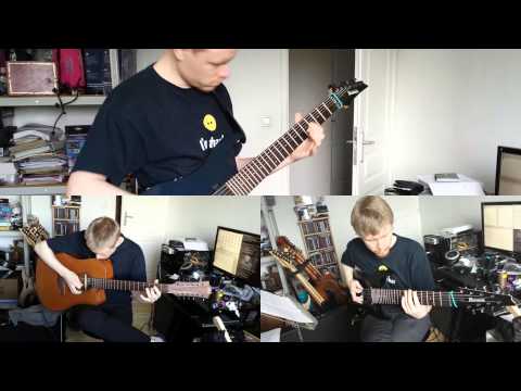Dream Theater Peruvian Skies Guitar amp Bass Cover with 12 string guitar