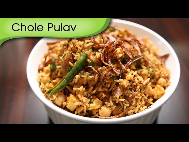 Chole Pulav | Quick And Easy To Make Main Course Rice Recipe | Ruchi