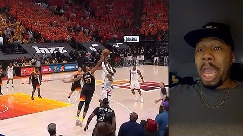 Rudy Gobert game-winning block on Marcus Morris in the final second 💀 Jazz vs Clippers Game 1 |BigR