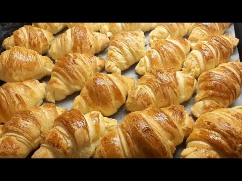 KRUASAN RESEPTİ, QAT-QAT Kruasan Bulkaları CROISSANT RECIPE @nushcooking7017