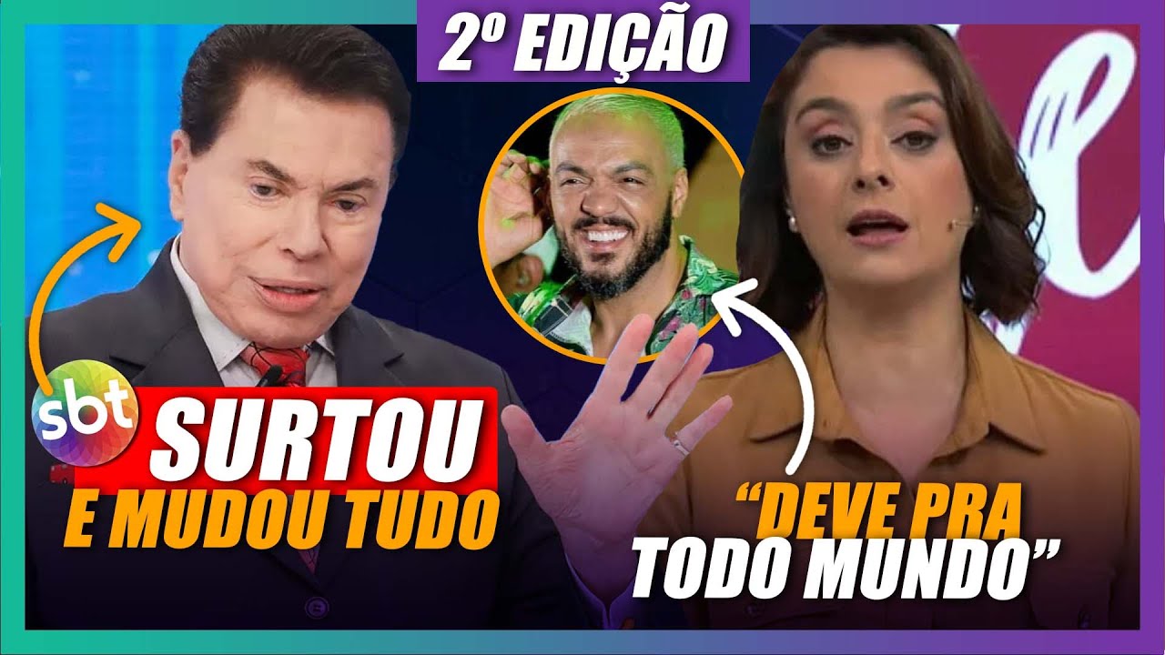 Silvio Santos surta e coloca reality de anão, Cátia Fonseca detona Belo e mais