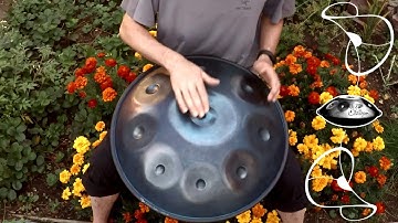 Shellopan - D/A minor pentatonic (The cooperative Handpan)