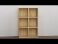 KOMTO Nubo 6 Bücherregal – Aufbauanleitung Schritt für Schritt