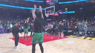 03-11-23 Boston Celtics Guard Marcus Smart Warming Up