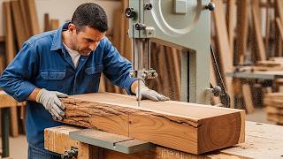 Download Lagu Building an Extremely Giant Monolithic Table From Rare Hardwood in Full Detail MP3