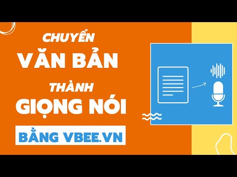 Video [Vbee.vn] Chuyển Văn Bản Thành Giọng Nói Online, Hoàn... - youtube