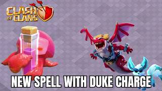 Trying The Angry Spell in Clash of Clans