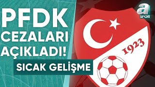 PFDK Olaylı Trabzonspor-Fenerbahçe Maçının Cezalarını Açıkladı! / A Spor / Gün Ortası / 03.04.2024