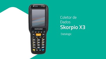 Coletor de Dados Skorpio X3 - Datalogic - ZIP Automação