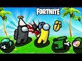 AMONG US EN FORTNITE 😈😹 - Gatoronron