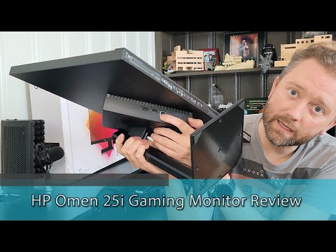 A MONITOR MADE FOR GAMING - HP Omen 25i Gaming Monitor Review