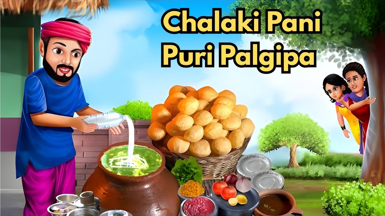 Chalaki pani puri palgipa | garo cartoon golpo film moral story|