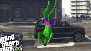 Gta 5 Pc - The Incredible Hulk Mod Play As Green Hulk