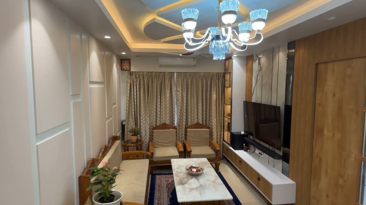 Modern & Simple | 2BHK home interior design | Thane kalpatru paramount ...