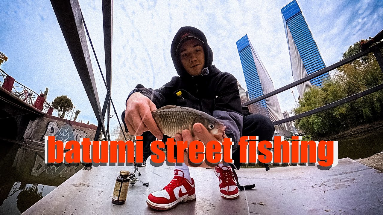 ბათუმელი კარჩხანები (კარასები) სპინინგზე!     |Batumi street fishing|