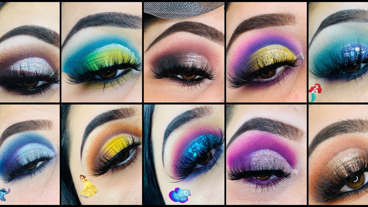 10 Eyeshadow Tutorials #eyeshadow - YouTube