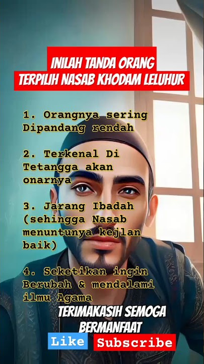 Tanda Orang Yang Terpilih Nasab/khodam Leluhur #viralvideo #islam #shortsviral #shortvideo #shorts