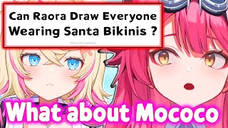 I Wonder WHO Would Ask For Santa Bikinis Couldnt Be Mococo | Hololive English |