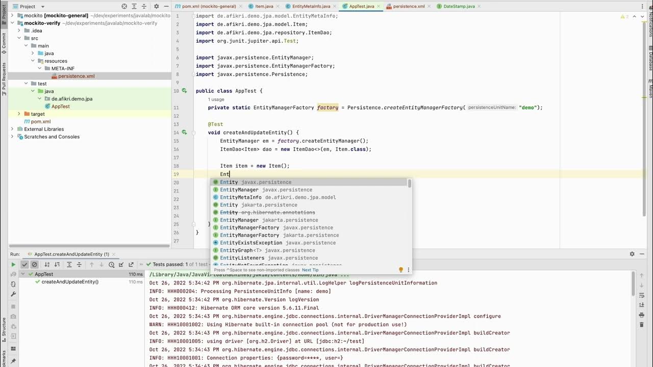 JUnit how to verify whether method has been called YouTube