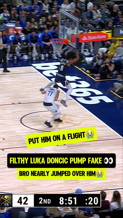 Luka made bro jump over him😭