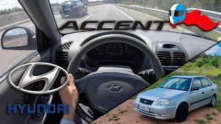2004 Hyundai Accent 1.3 12v (62kW) POV 4K [Test Drive Hero] #123 ACCELERATION, ELASTICITY & DYNAMIC