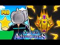 NOOB TO PRO! We play ROBLOX ANIME ADVENTURES! 😳