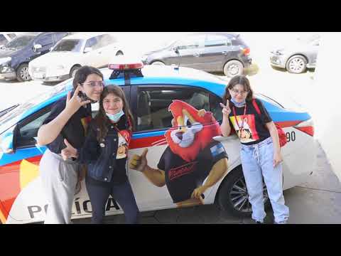 A Polícia me pegou !! Mariana Nana foi visitar o PROERD