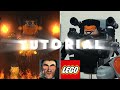 ¿Cómo armar al G - Toilet mejorado con LEGO? [TUTORIAL]