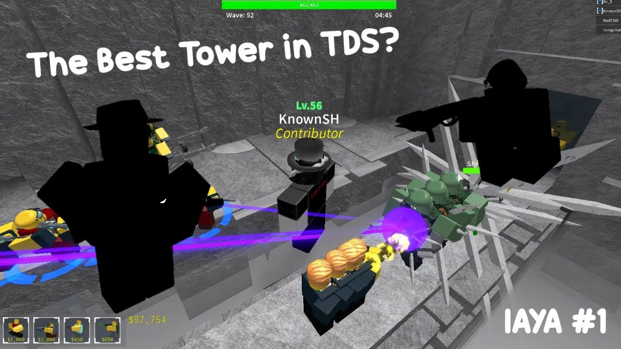 The 5 Best Towers In Tower Defense Simulator Iaya 1 Youtube