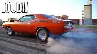 LOUD V8 Muscle Cars & Insane BURNOUTS!! - Porvoo Cruising 5/2023