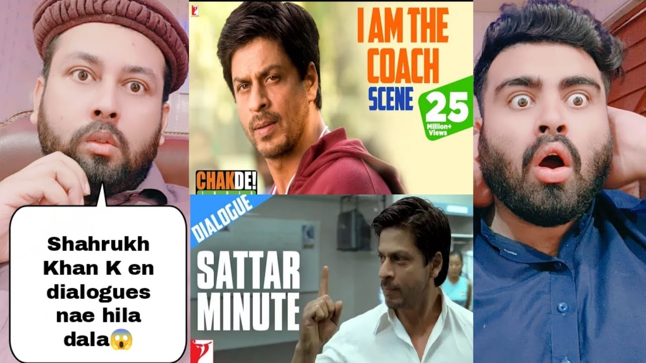 Chak de India Movie | Shahrukh Khan Best Dialogues | Pakistani Reaction ...