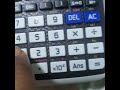 3-Variable Linear Simultaneous Equations Solutions Using Casio Fx 991Ex( Like,SUBSCRIBE & Share)
