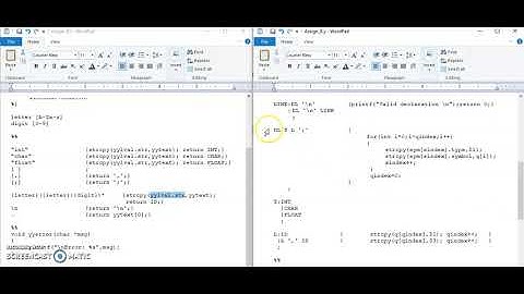 Syntax analyzer to check variable declaration using Lex and yacc PART 2