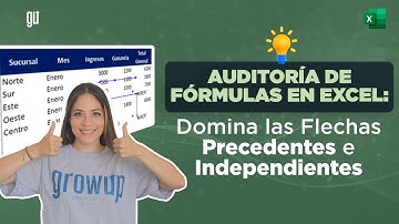 Auditoría de Fórmulas en Excel: Domina las Flechas Precedentes e Independientes
