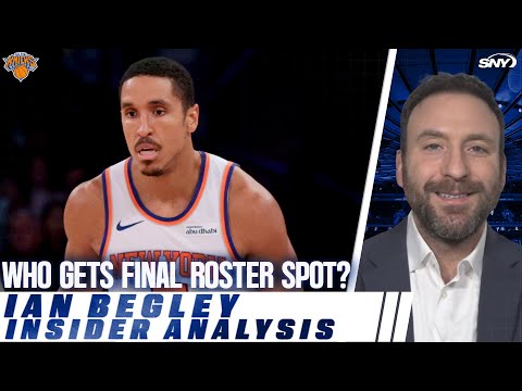 Ian Begley analyzes how the Knicks may fill out their final roster | SportsNite