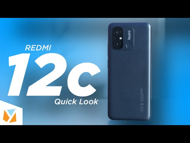 Se basa en lo esencial, bien! Xiaomi Redmi 12C: Unboxing & Review 