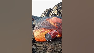 volcano and coca cola #shortsyoutube #shorts #short