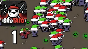 Brotato - Gameplay Walkthrough Part 1 (Android, iOS)