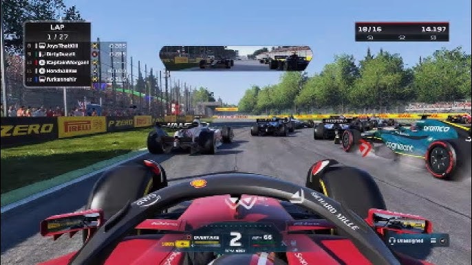 F1 22 - 25% Race at Monza  Thrustmaster SF1000 Gameplay 