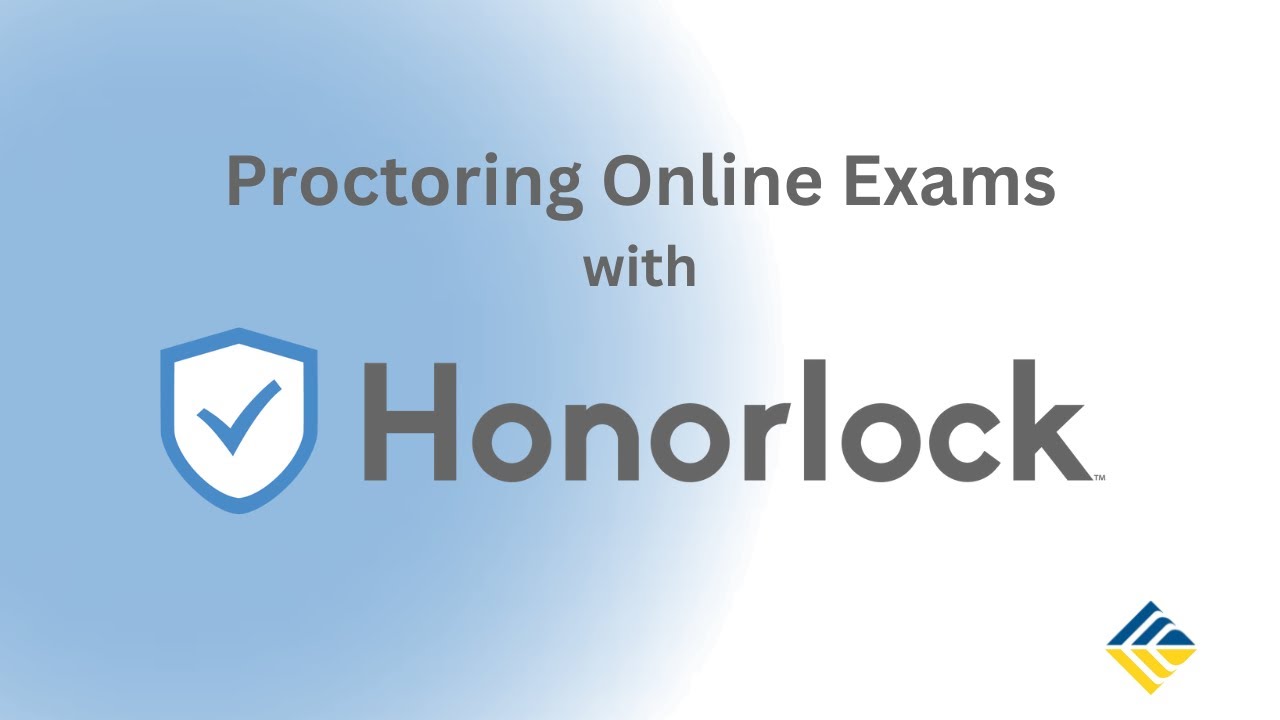 Proctoring Exams with Honorlock in Canvas YouTube