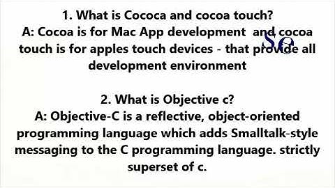 Ios Interview Question And Answer Objective-C Part 2 |Smile Everyday