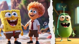 Spongebobs Insane Bubble Portal Experiment