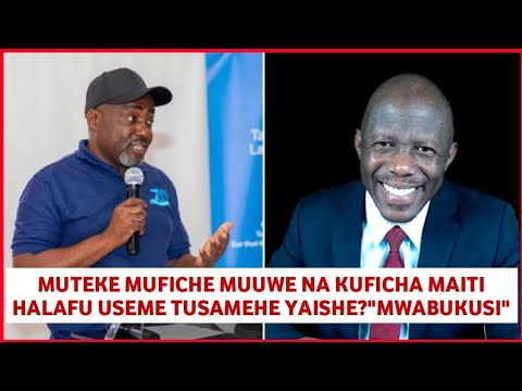 Mwabukusi Achomoa Makucha Agoma Hadharani Kusamehe Huu Ni Ujinga Dhidi Ya Utekaji Na Mauwaji 