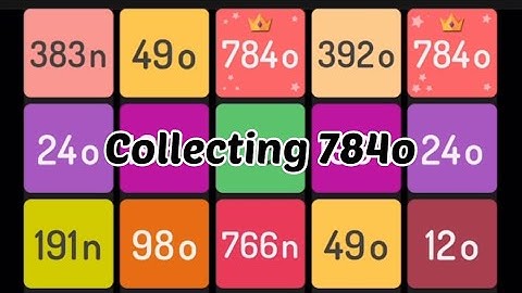 X2 Blocks Gameplay : 784o | Easy Strategy | Road to infinity