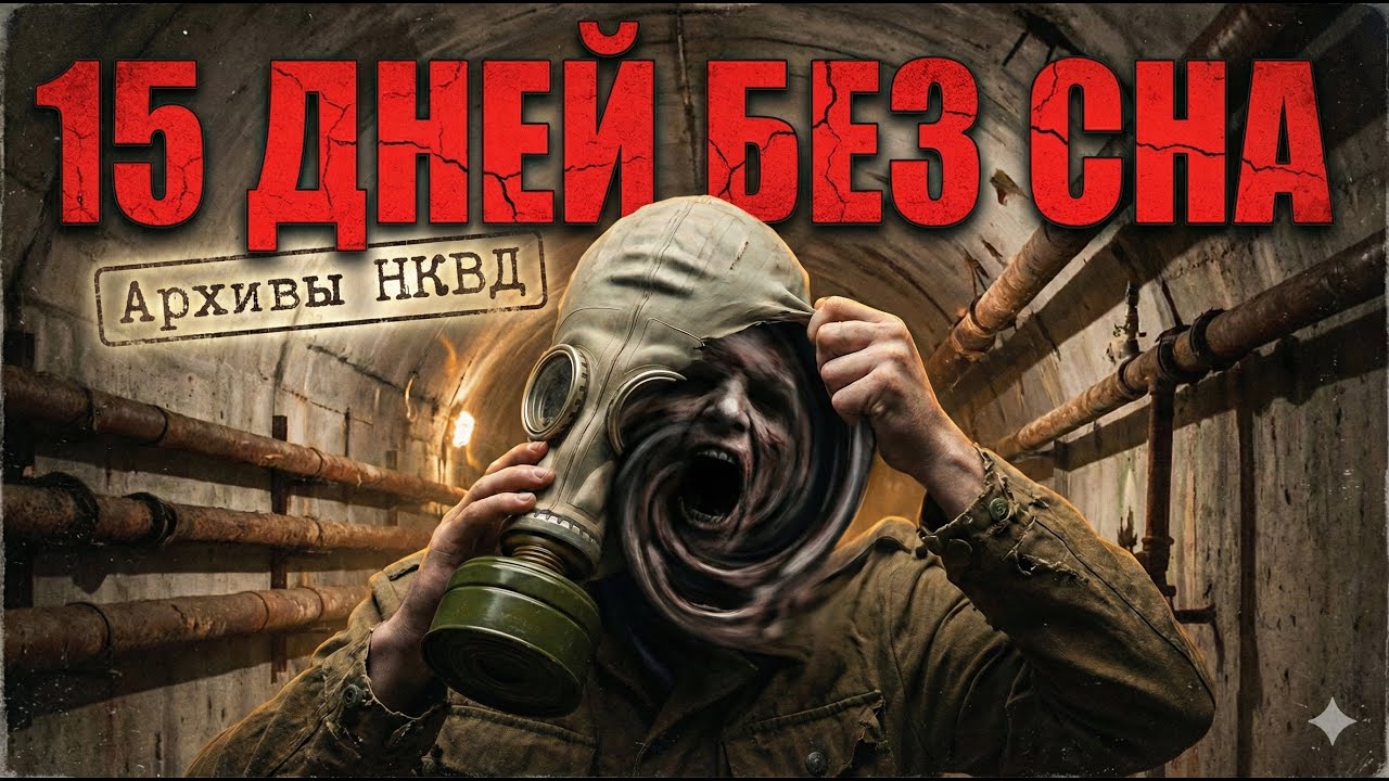 СОВЕТСКИЙ ЭКСПЕРИМЕНТ СО СНОМ: ОНИ НЕ СПАЛИ 15 ДНЕЙ И СТАЛИ МОНСТРАМИ