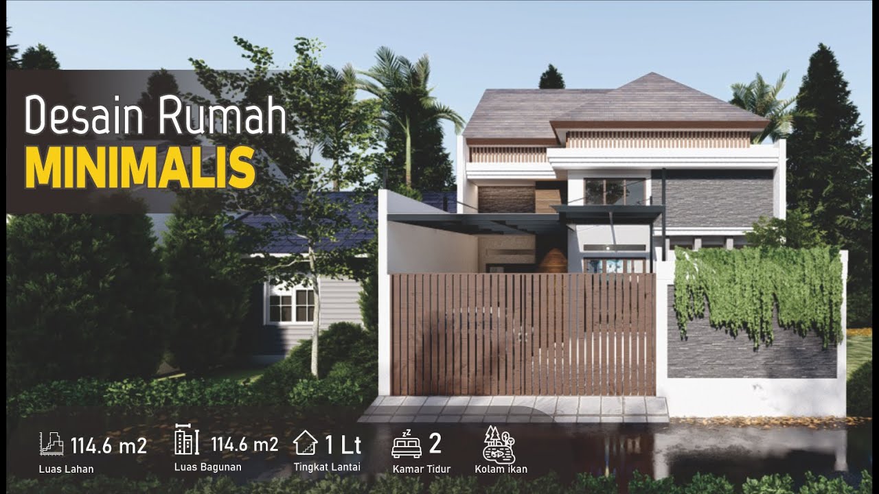 Desain Rumah Model Villa Bali Modern 14