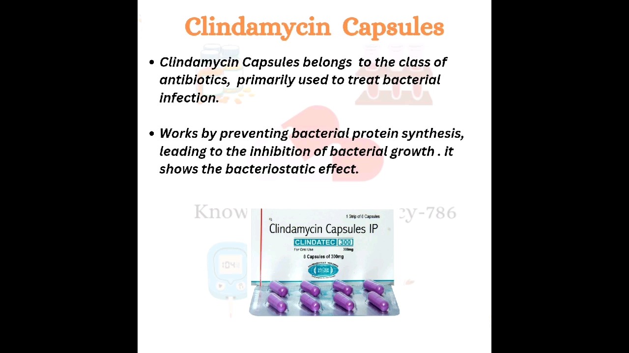 Clindamycin Capsules 💊#clindamycin #capsule #medicine #pharmacy #medicalstudent #pharmacist #shorts